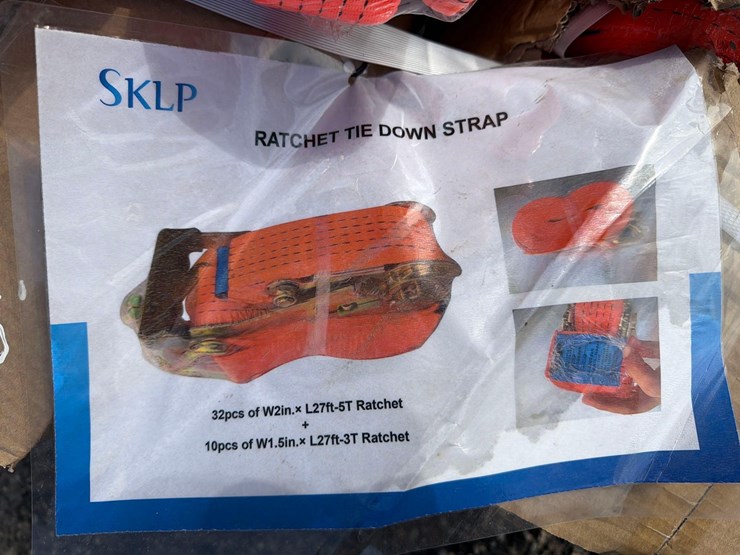 new-sklp-sk003-42pc.-ratchet-straps-new-support-equipment-image-1