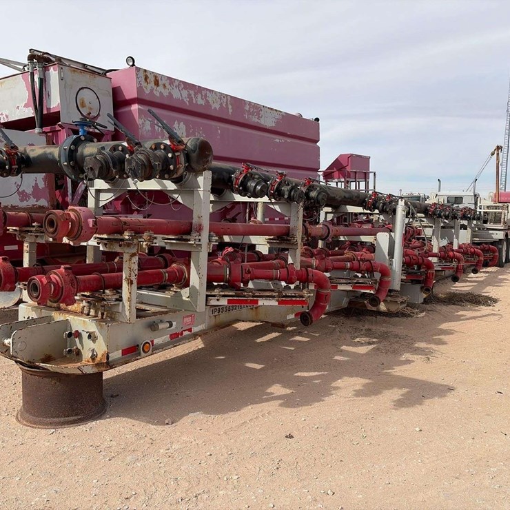 NexTier Frac Manifold T/A Trailer