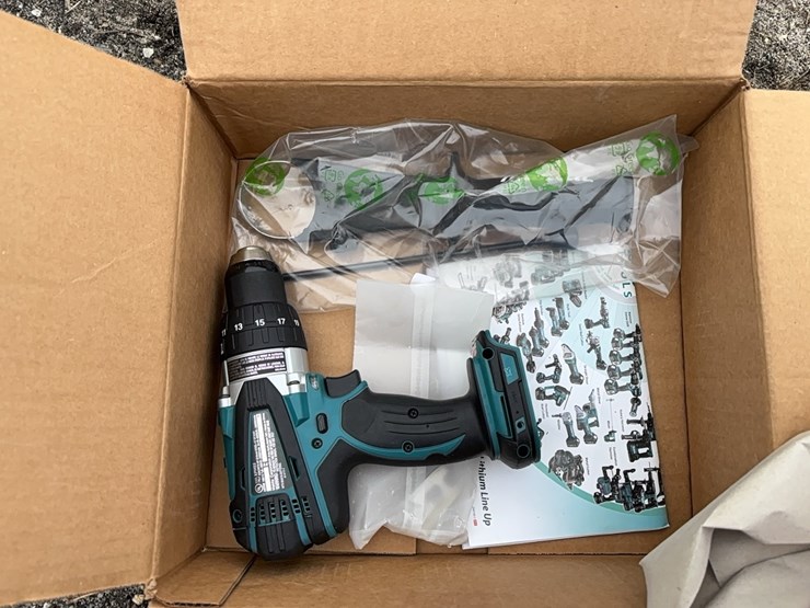 new-makita-18v-compact-1/2"-hammer-drill-driver---xph03z---1-yr-factor-warranty---recon-new-support-equipment-image-1