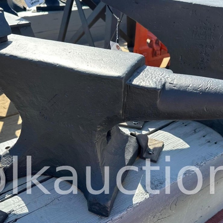 1730 - 22" x 4" ANVIL - FROM THE HARLAN BEER ESTATE