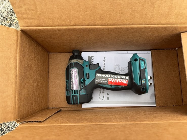 new-makita-18-v-impact-driver-xdt11z-1-yr-factory-warranty--recon-new-support-equipment-image-1