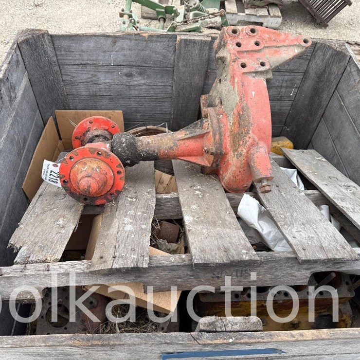 2218 - CRATE FULL OF MISC. PARTS - FROM THE LARRY POLK ESTATE