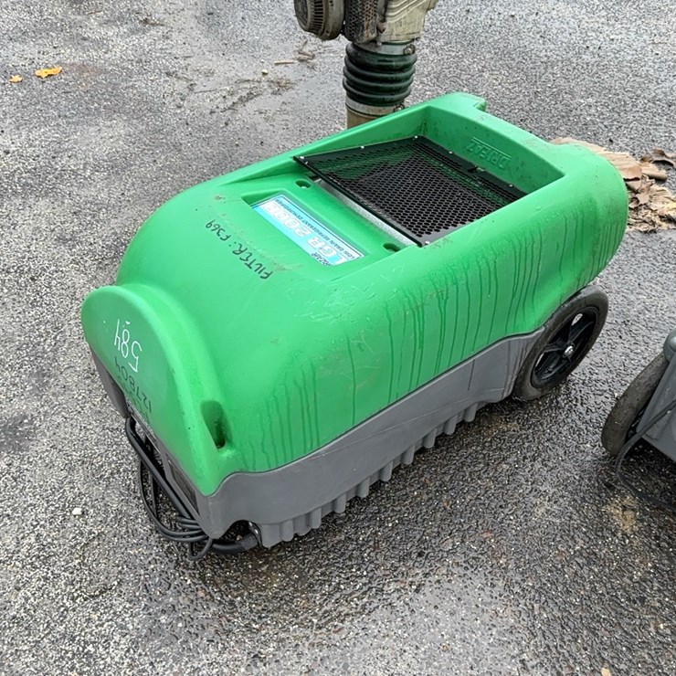 DRIZAIR LGR2000 DEHUMIDIFIER SUPPORT EQUIPMENT