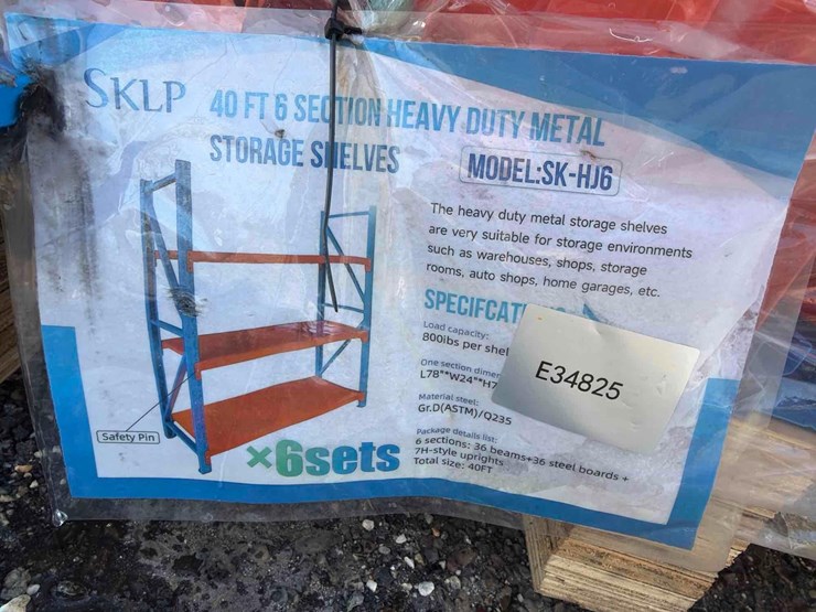 new-sklp-sk-hj6-40ft.-metal-storage-shelf-new-support-equipment-image-1