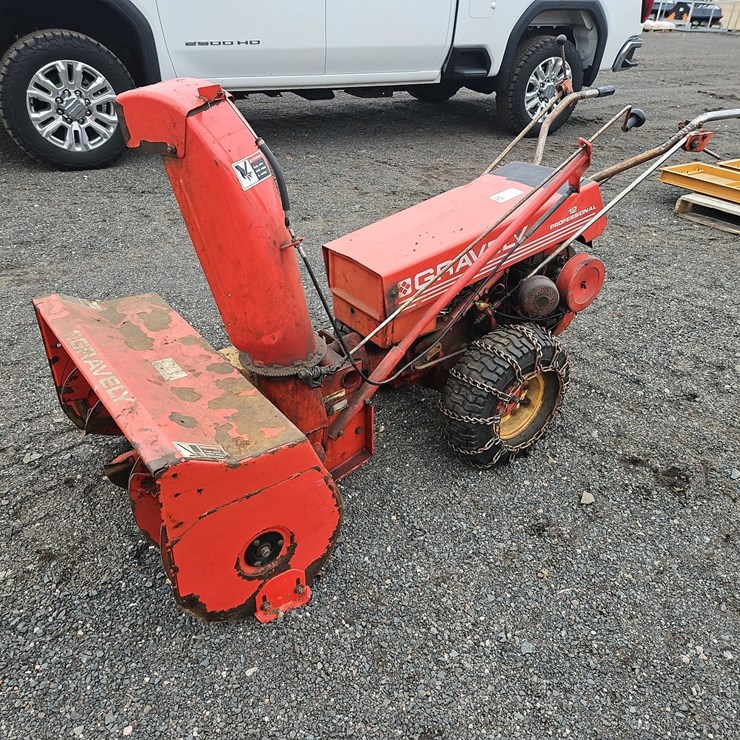 GRAVELY 12 SNOW BLOWER