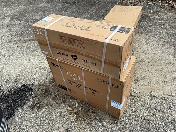 new-cool-living-12,000-btu-mini-split-heat-&-cool-complete-diy-kit--115-volt-(-2-pcs-)-new-support-equipment-image-1