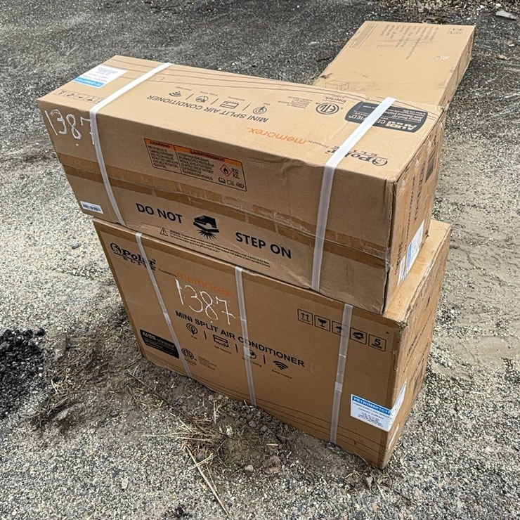 NEW COOL LIVING 12,000 BTU MINI SPLIT HEAT & COOL COMPLETE DIY KIT -115 VOLT ( 2 PCS ) NEW SUPPORT EQUIPMENT