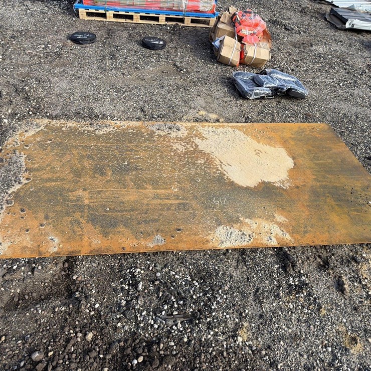 NEW 5FT. X 10FT. STEEL PLATE NEW SUPPORT EQUIPMENT