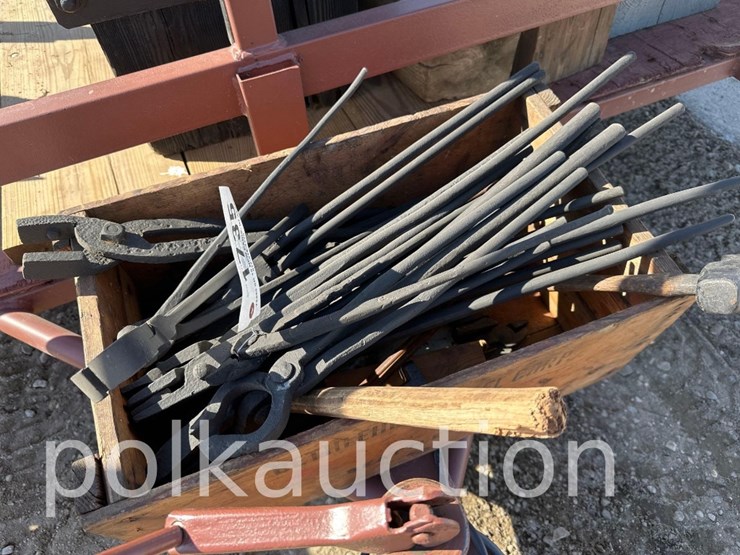1735---crate-of-blacksmith-tools---from-the-harlan-beer-estate-image-1