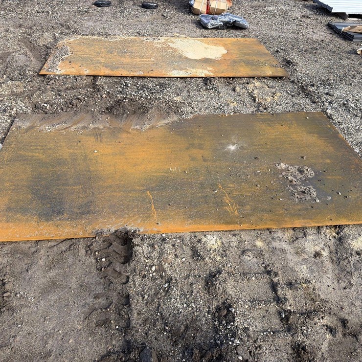 NEW 5FT. X 10FT. STEEL PLATE NEW SUPPORT EQUIPMENT