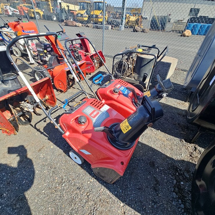 (2) TORO SNOW THROWERS