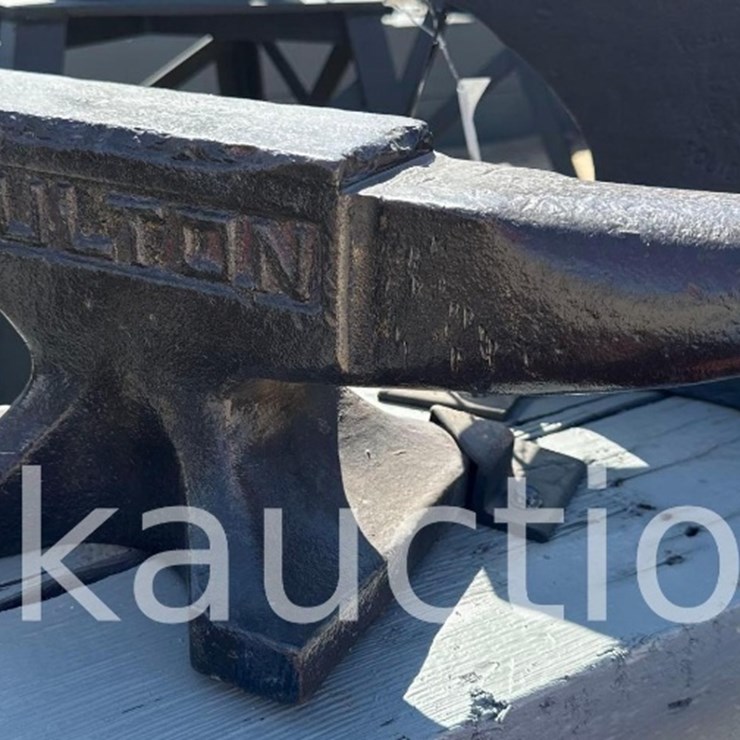 1731 - 21.5" x 3.5" ANVIL - FROM THE HARLAN BEER ESTATE