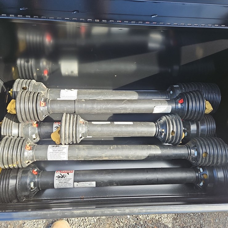 48" STORAGE BOX WITH CONTENTS,