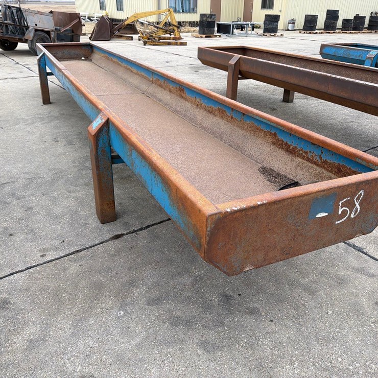 20ft Metal Feed Bunk