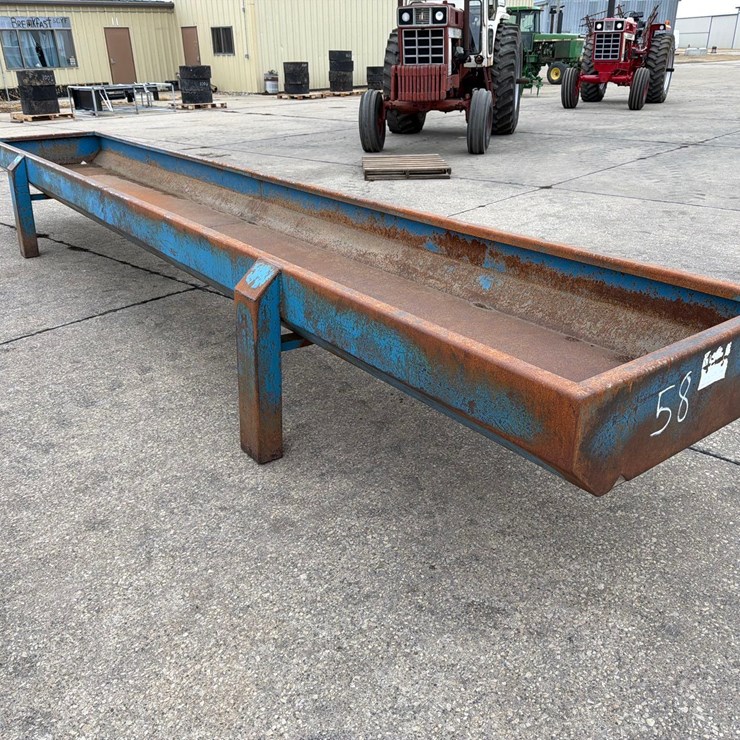 20ft Metal Feed Bunk