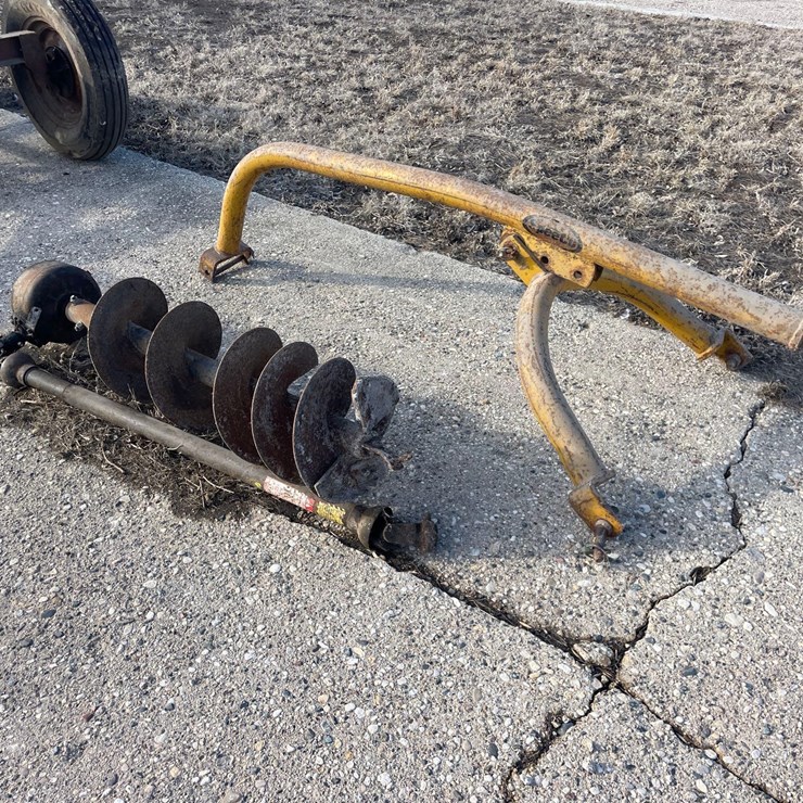 3pt Speeco post hole digger