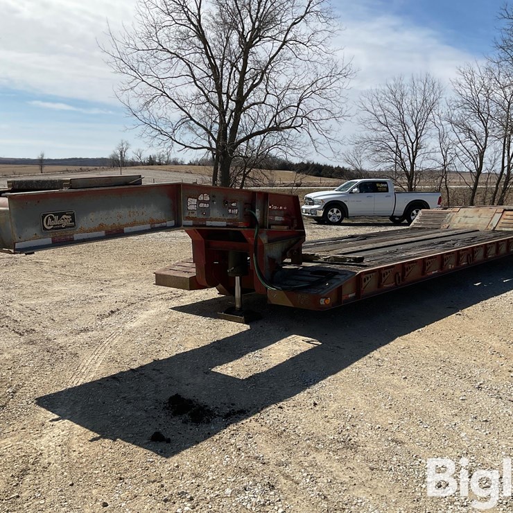 2003 I R Witzer Co RC-50 Drop Deck Hydraulic Detach Lowboy Trailer