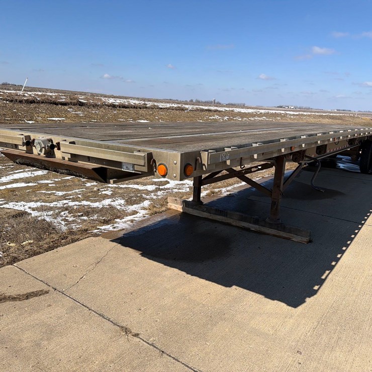 2003 Chaparrel 102” x 48ft Semi Flatbed Trailer