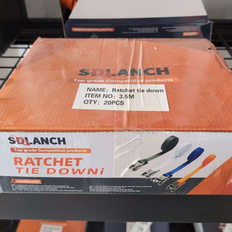 (20 PCs) Sdlanch Rachet Tie Down - 3.5M