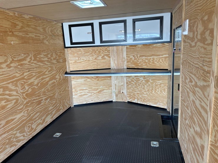 like-new--2025-steel-pines-cargo-llc-8-1/2ft-x-24ft-bumper-hitch-enclosed-trailer--1-owner-image-34