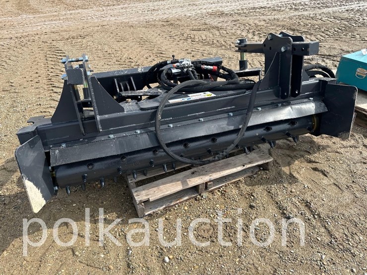 skidsteer-harley-72"-power-rake-image-1