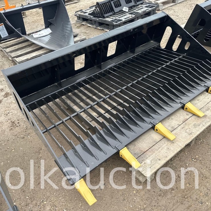 SLIDING LOADER ROCK SCREENING SHOVEL - 72"