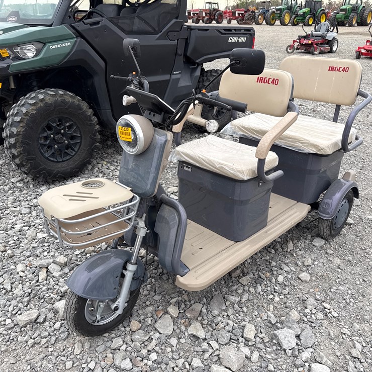 #55 • IRGC40 Electric Tricycle w/ Charger H52ZYF7T7SA011616 INV# 43230