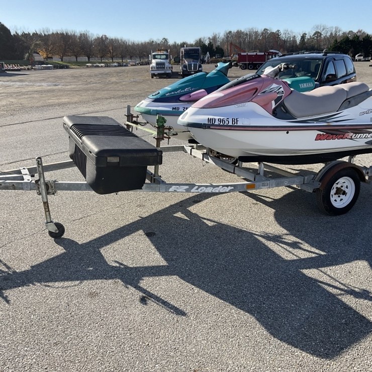 Jet Skis (2) W/trailer