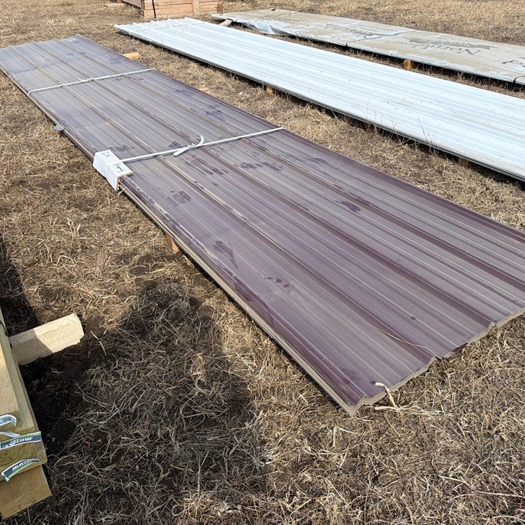 Unused Burgundy Steel