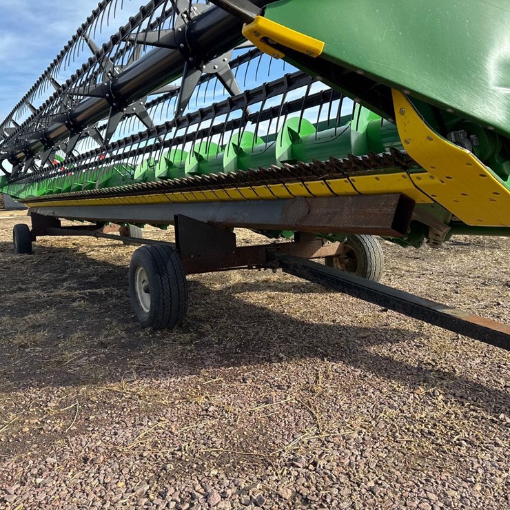 4 wheel 30ft header cart: