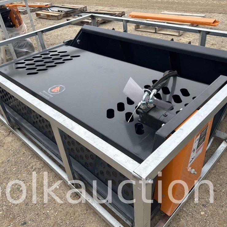 SKID STEER ROCK RAKE - 72"