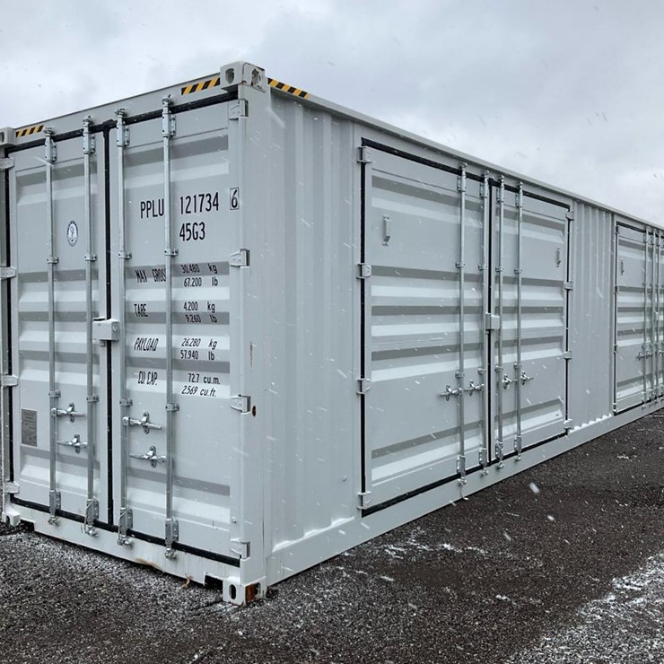 #4002 • One Trip 40' High Cube Multi-Door Container