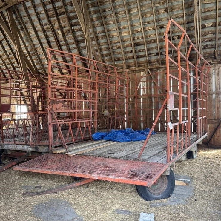 K&K 16' bale rack & gear