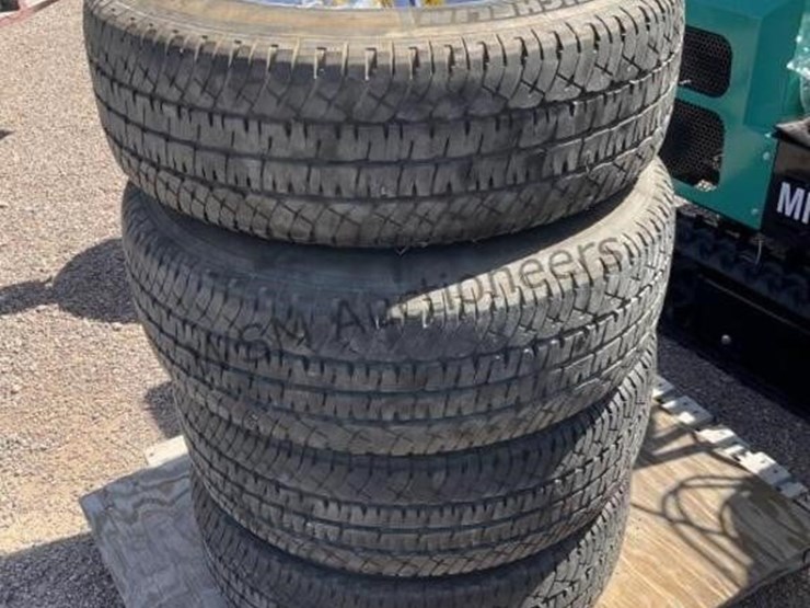 (4)-8-lug-wheels-w/-tires-image-1