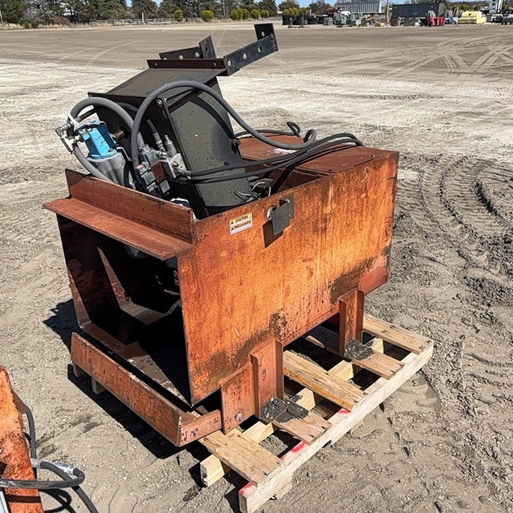 HYDRAULIC POWER 2 CYLINDER PRESSURE BOX SUPPORT EQUIPMENT