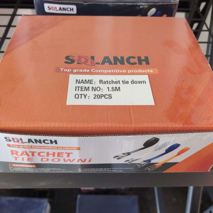 (20 PCs) Sdlanch Rachet Tie Down - 1.5M