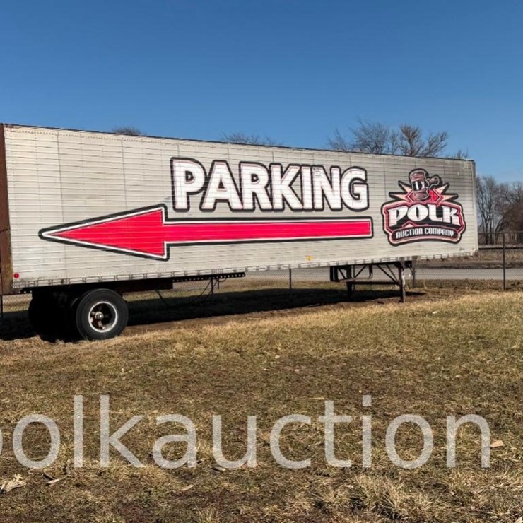 1802 - POLK 'PARKING' SEMI TRAILER