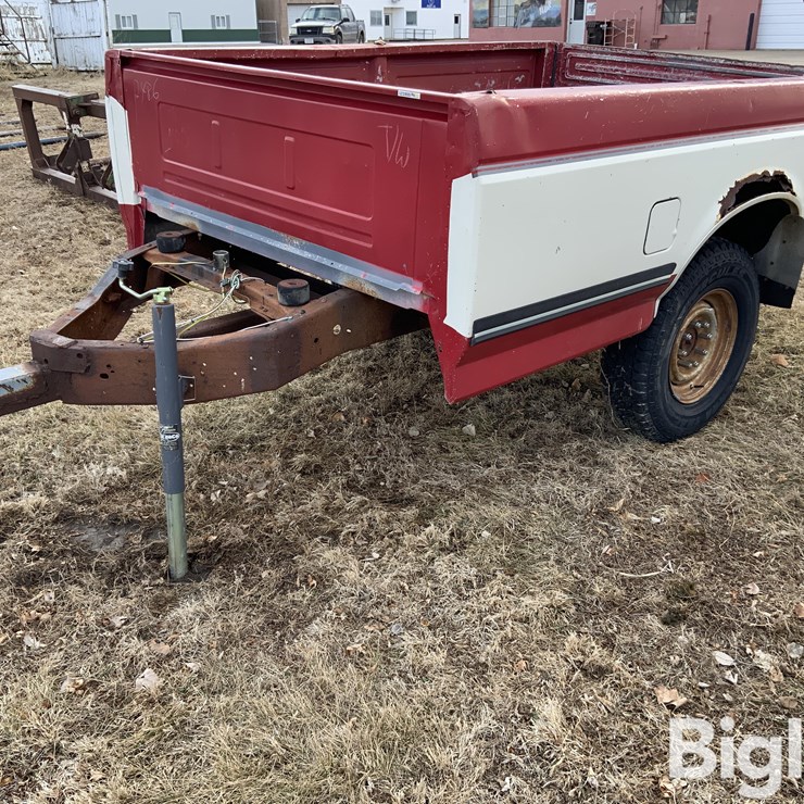 8’ Pickup Box Trailer