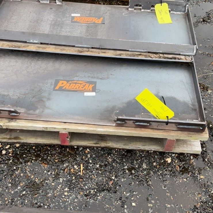 2025 Pabreak Skid Steer Plate (NEW)