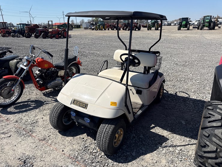 #54-•-ez-go-36v-electric-golf-cart-w/-charger-inv#-41898-image-1