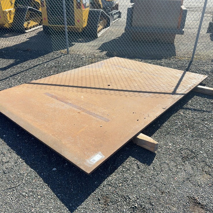 120" X 84" STEEL ROAD PLATE