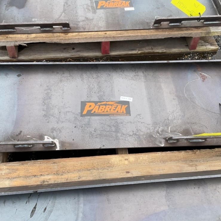 2025 Pabreak Skid Steer Plate (NEW)