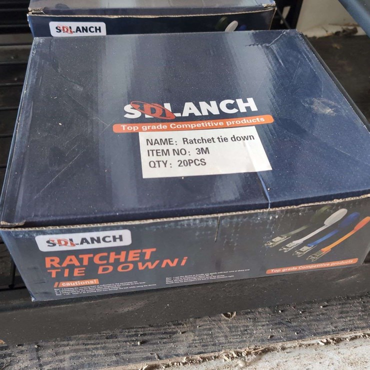(20 PCs) Sdlanch Rachet Tie Down - 3M