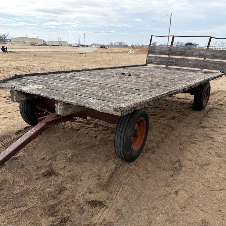 8ft x 16ft Wood Flatbed