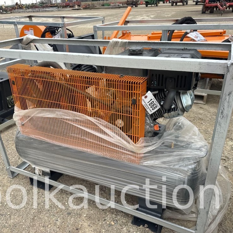 40 GAL. 2-STAGE TRUCK MOUNT AIR COMPRESSOR