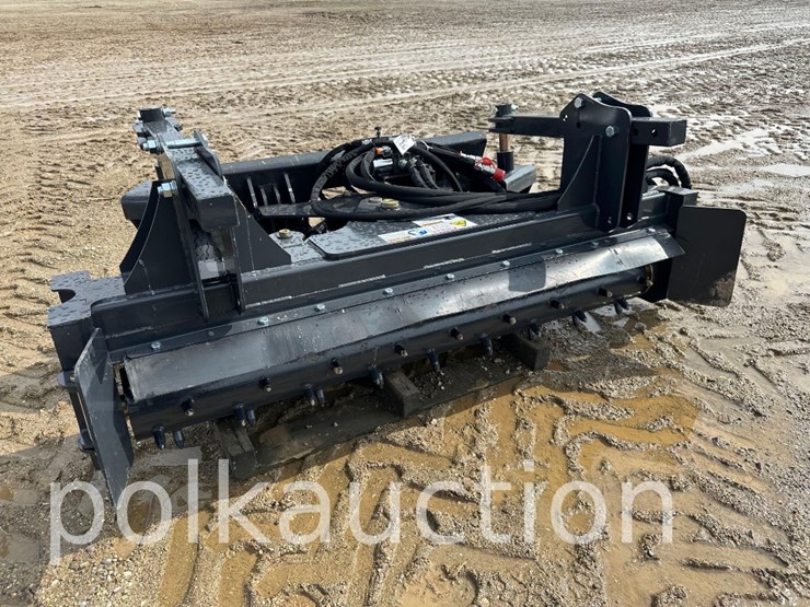 skidsteer-harley-72"-power-rake-image-1