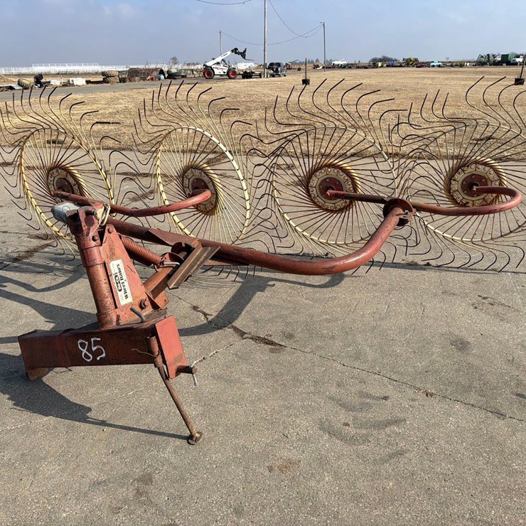 Da-Co 4 Wheel 3pt Rake