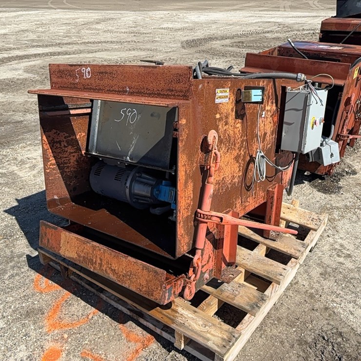 HYDRAULIC POWER 2 CYLINDER PRESSURE BOX SUPPORT EQUIPMENT