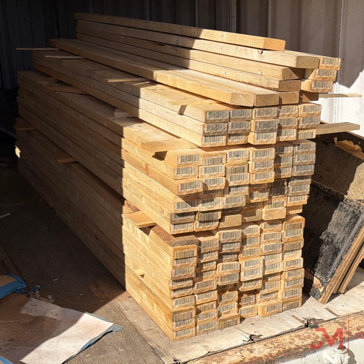 APPROX 128 NEW 2" X 4" X 8 STUDS