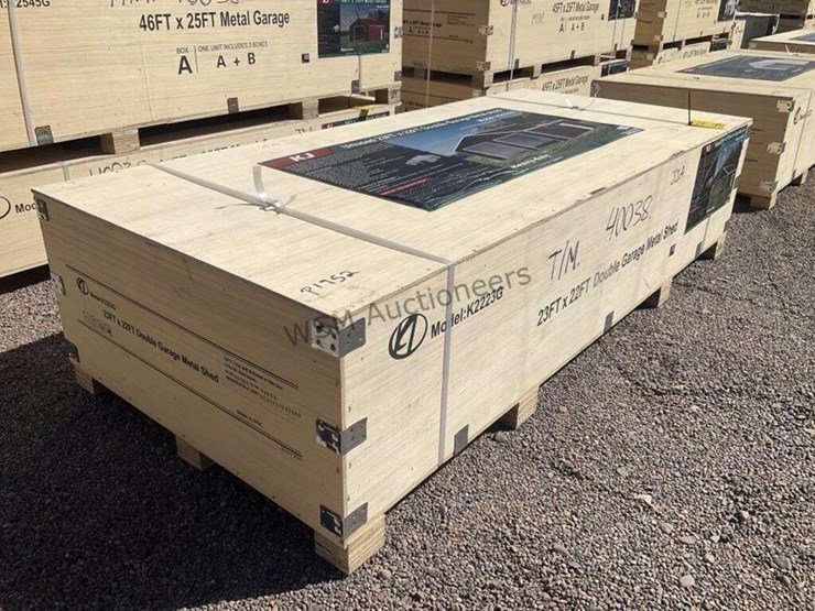 kj-k2223g-23ft-x-22ft-double-garage-metal-shed-image-1